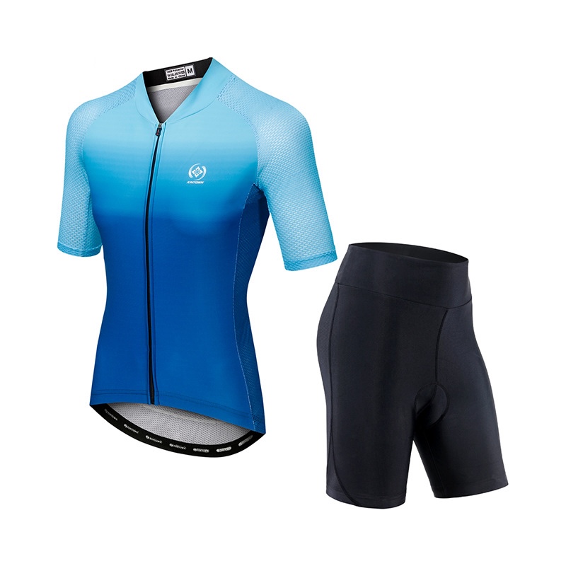 Mountain Biking Outfits Women - Conjunto de manga corta para bicicleta