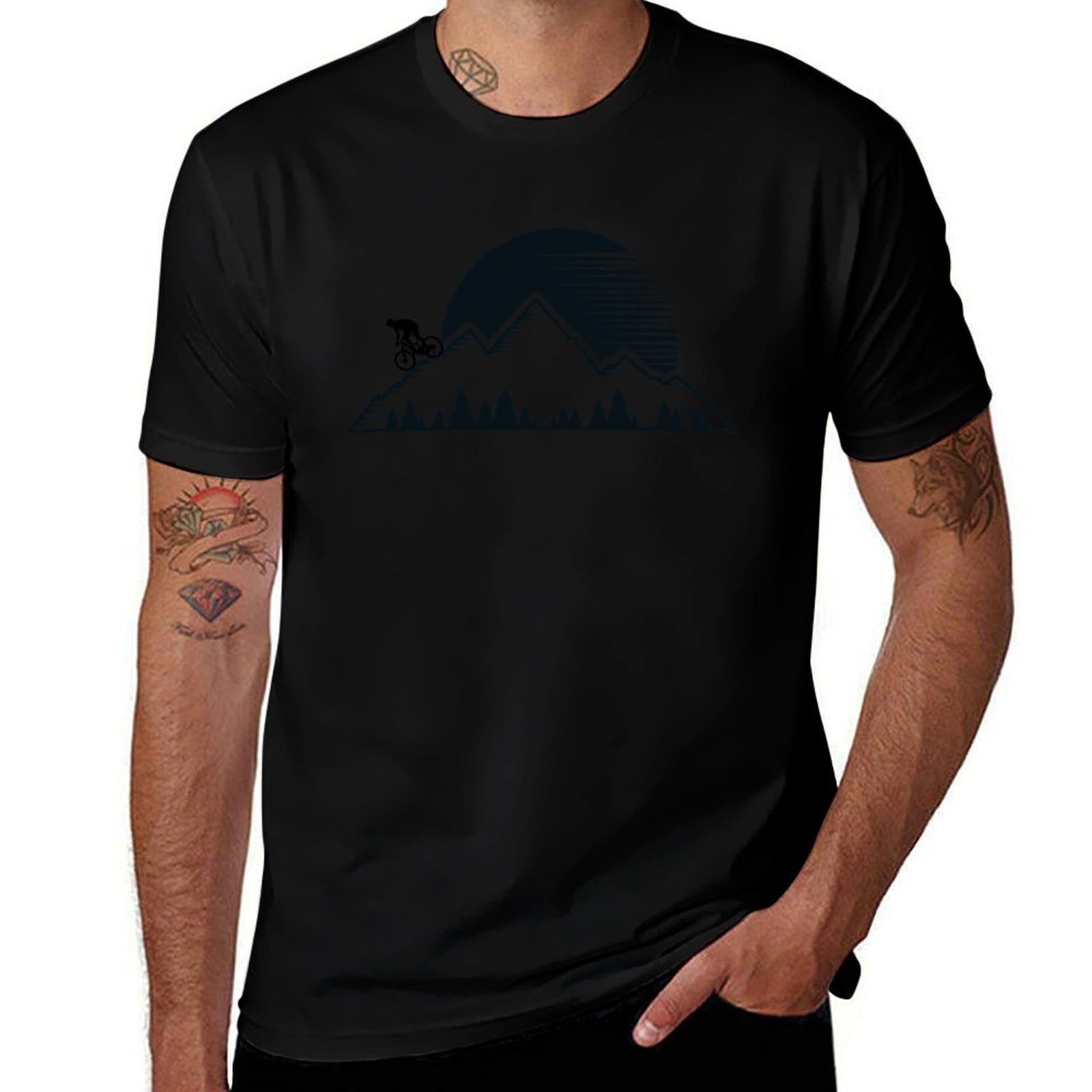 Mountain Biking Holidays - Camiseta de bicicleta de montaña Downhill,