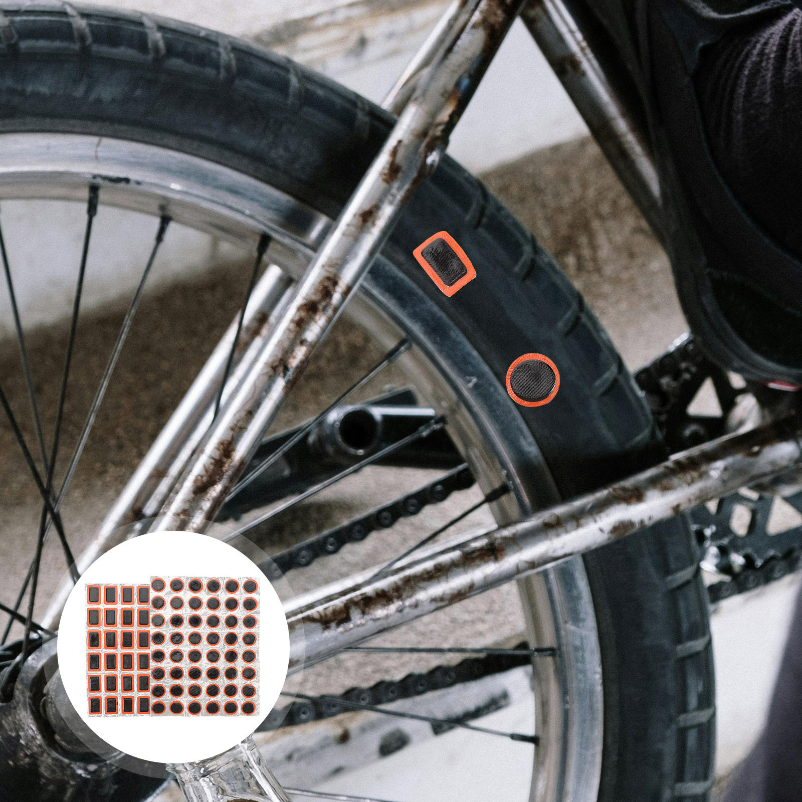 Mountain Biking Kit - Kit de parches para reparación de