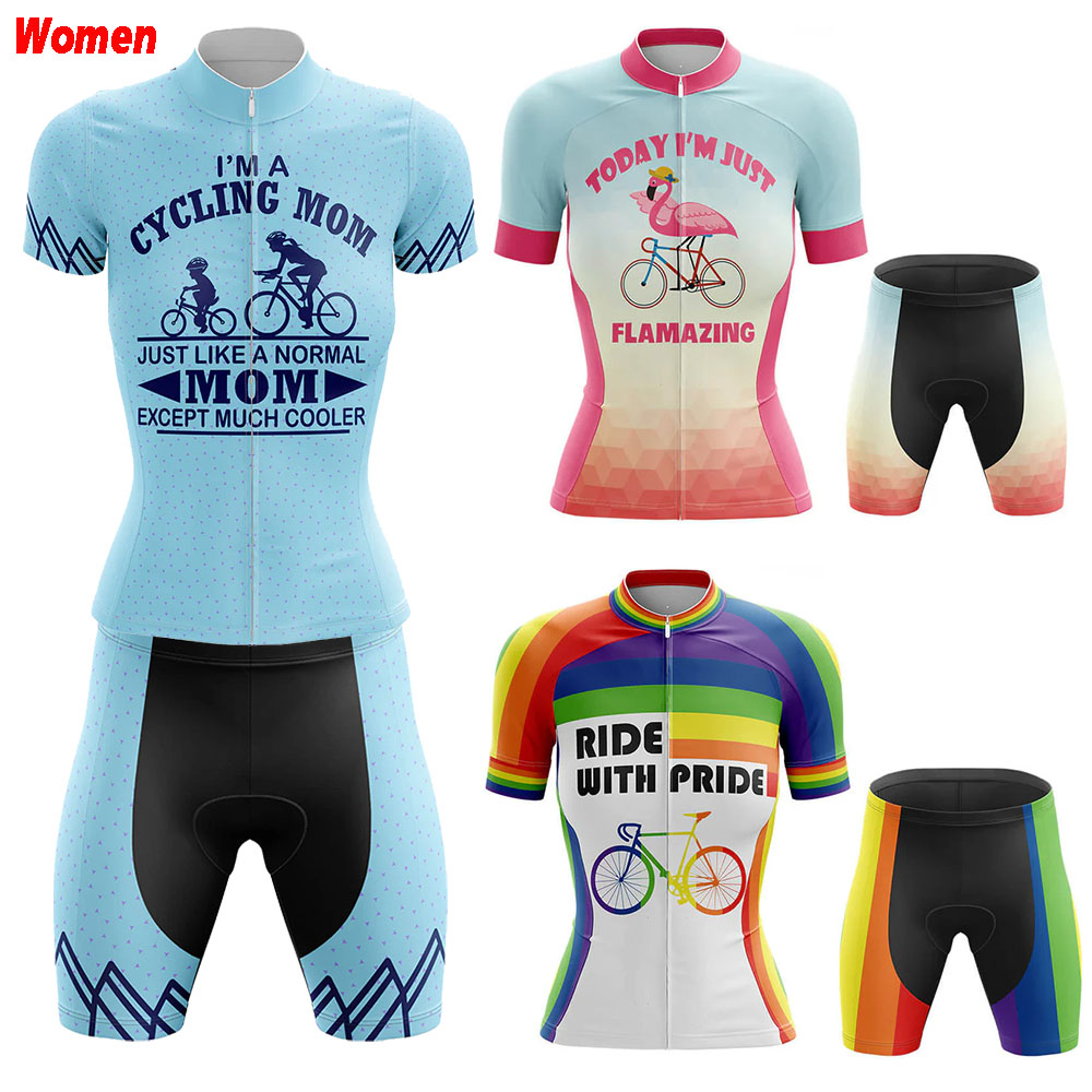 Mountain Biking Outfits Women - Ride With Pride-ropa de ciclismo de