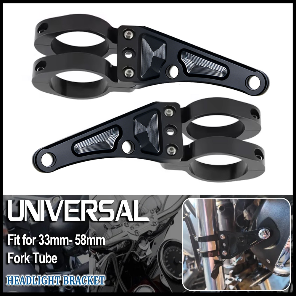 Mountain Biking Derby - Soporte Universal para faro de 33mm-58mm,