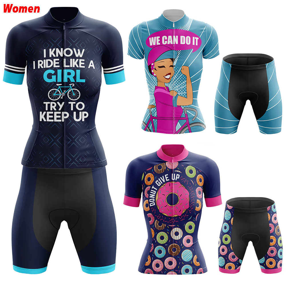 Mountain Biking Outfits Women - Ropa de ciclismo de poliéster Like