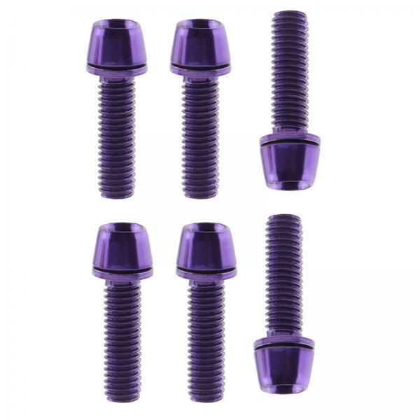 Mountain Biking Kit - Tornillos de Titanio para Bicicleta M5x17mm,