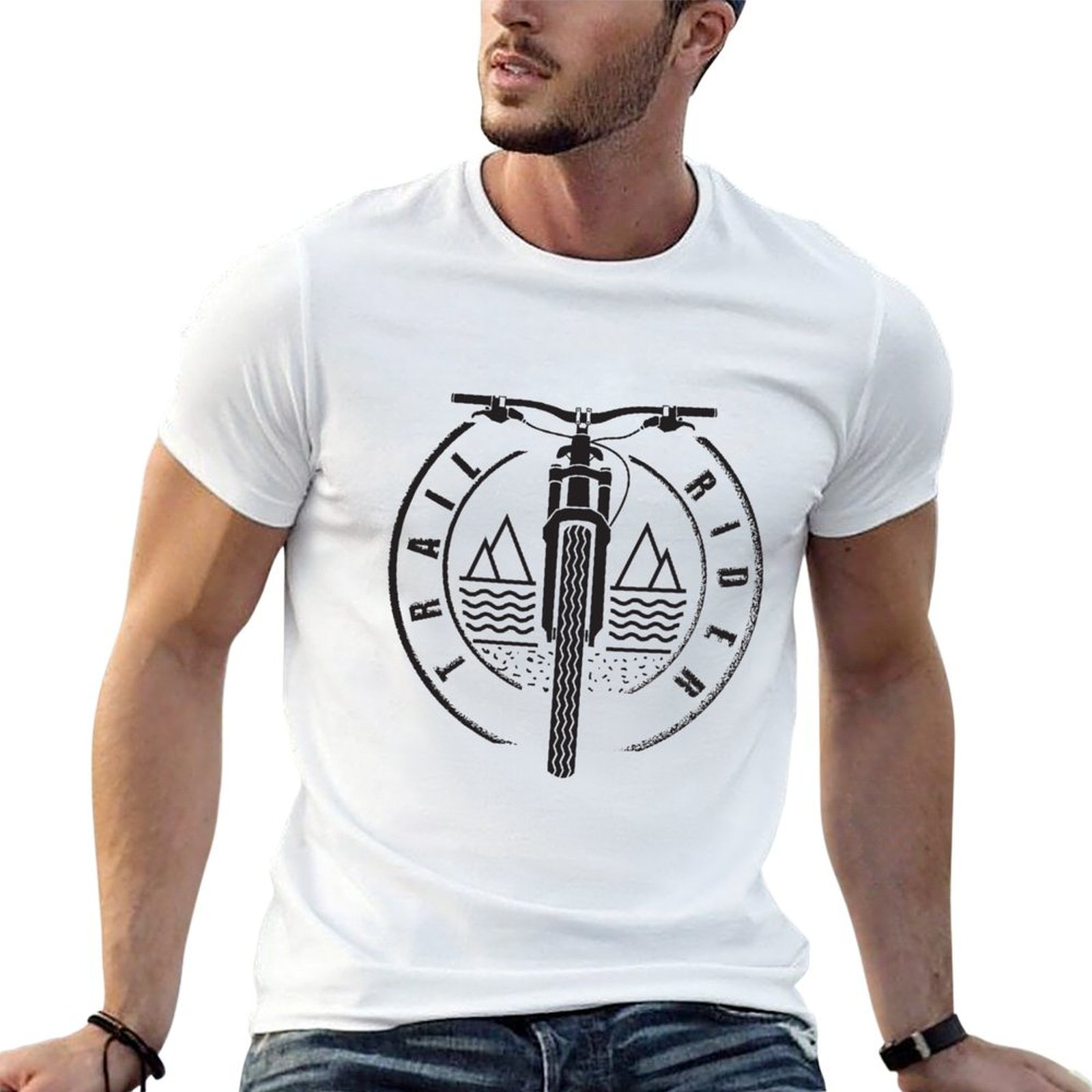 Mountain Biking Essentials - Trail Rider - Camiseta negra para