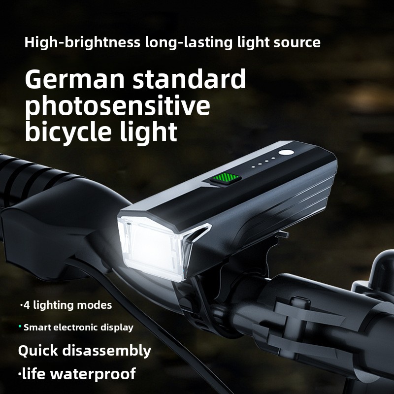 Luz Impermeable para Bicicleta - Mountain Biking Essentials reseña y precio