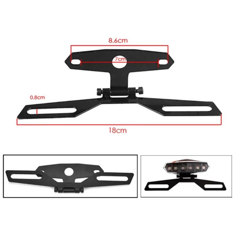 Soporte de matrícula de aleaci - Mountain Biking Derby reseña y precio