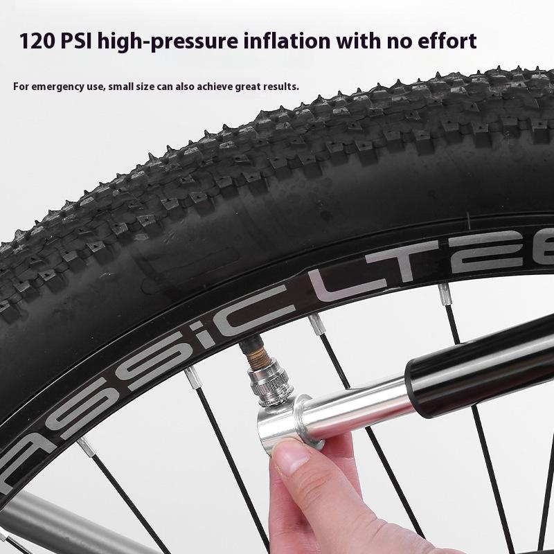 Inflado de neumáticos en movim - Mountain Biking Essentials reseña y precio