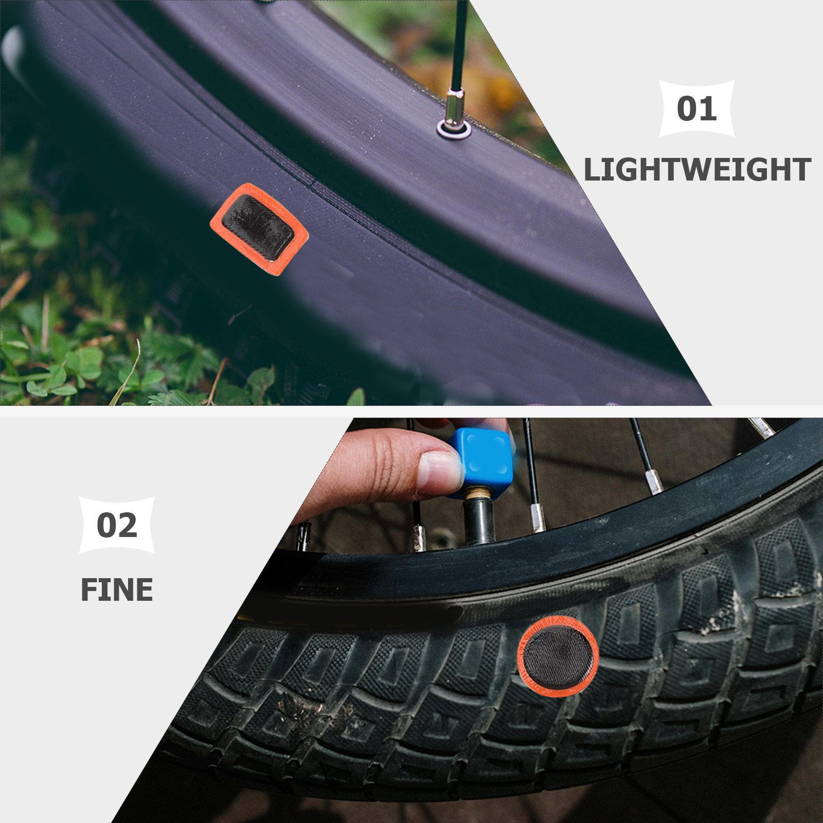 Kit de parches para reparación - Mountain Biking Kit reseña y precio