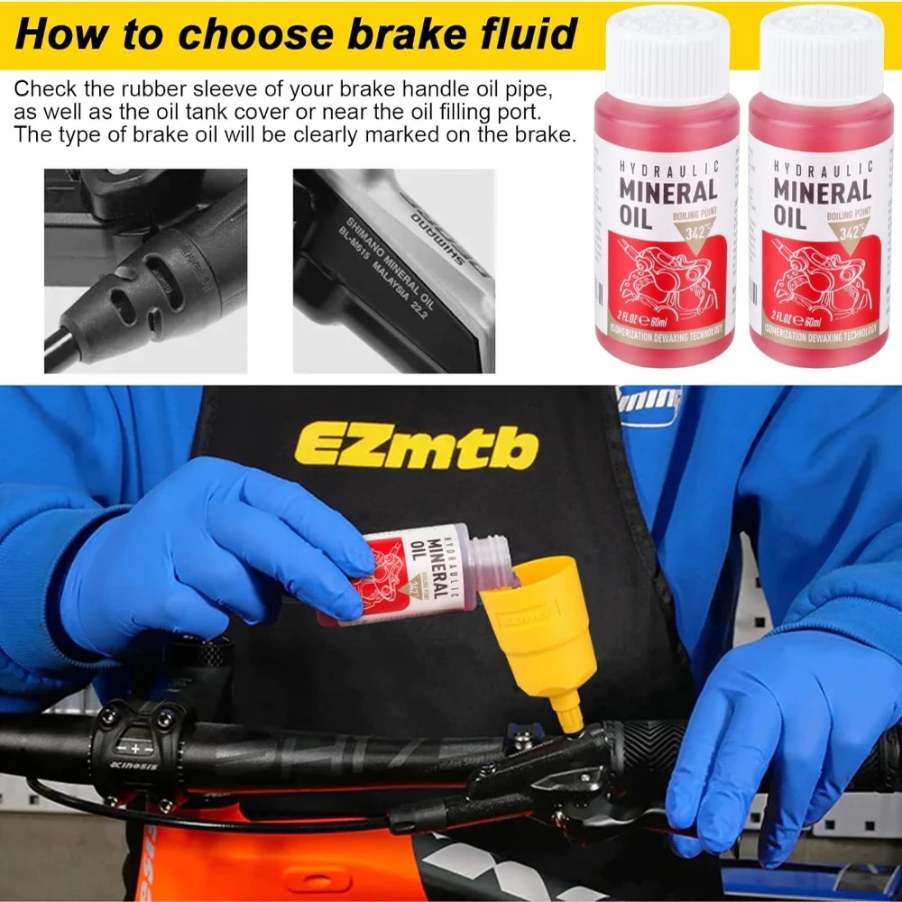 Freno de bicicleta, aceite Min - Hydraulic Brake Bleed reseña y precio