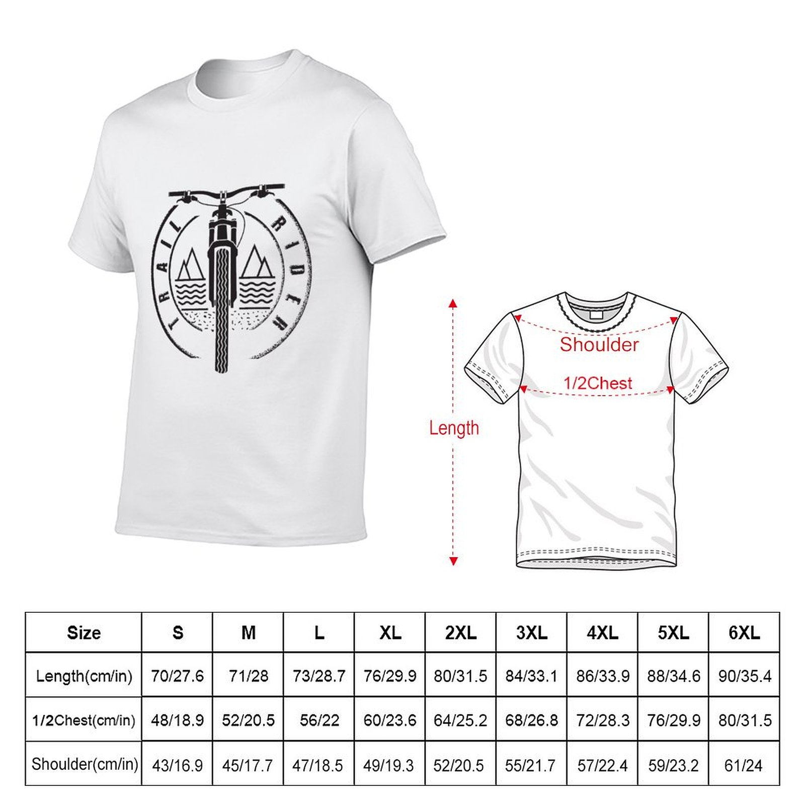 Trail Rider - Camiseta negra p - Mountain Biking Essentials reseña y precio