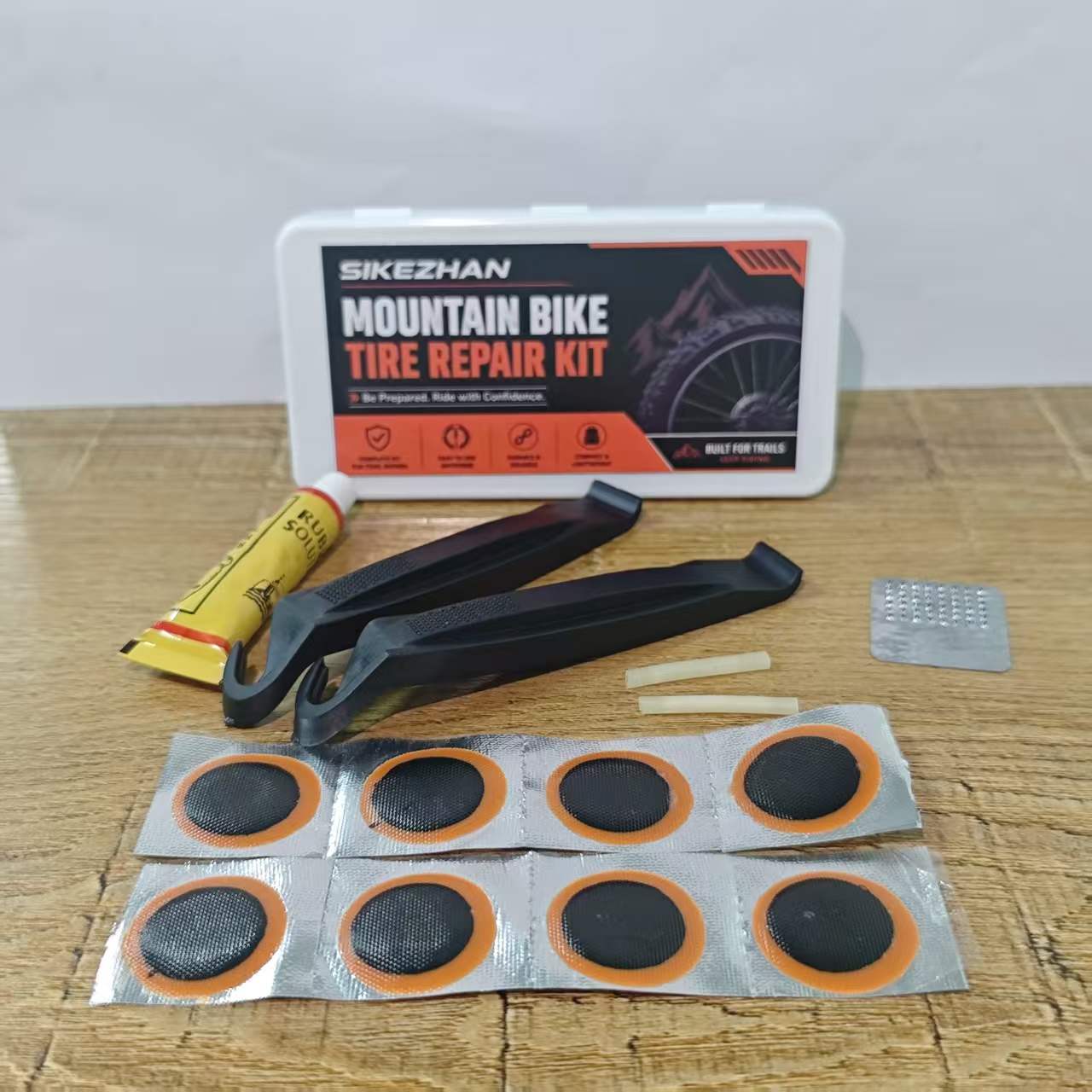 Kit de Parches de Goma Vulcani - Mountain Biking Kit reseña y precio
